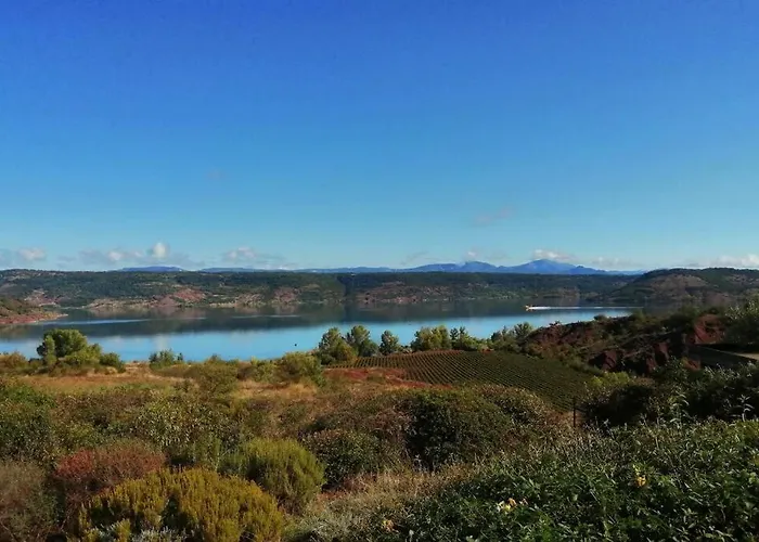 Apartmán 32m2 - Dans Propriete Avec Vue Imprenable Sur Le Du Salagou *